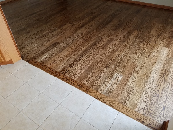 Tile Meets Hardwood Tile Meets Hardwood