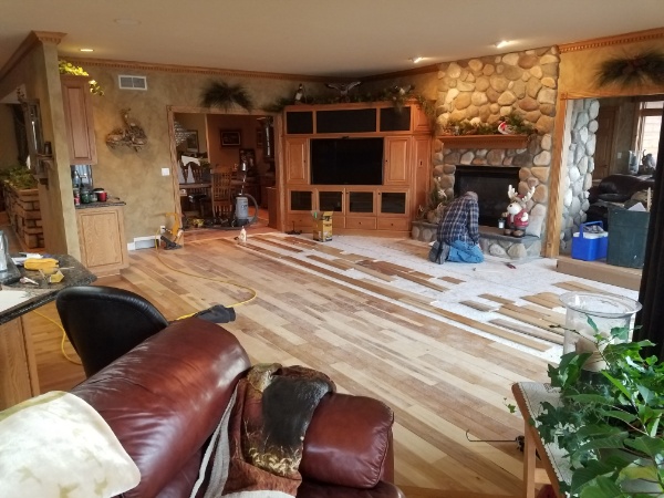 Custom Floor Installation in Wisconsin