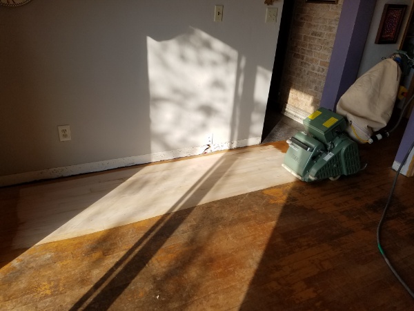 Staining New Flooring