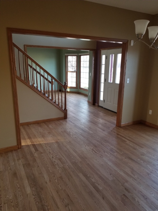 Hardwood Floors in Milwaukee Home