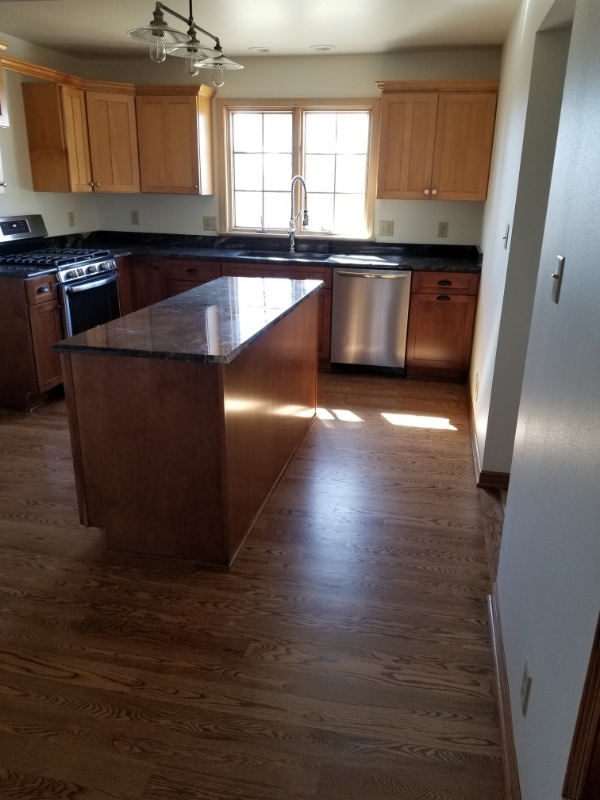 Custom Kitchen hardwood Flooring Contractors
