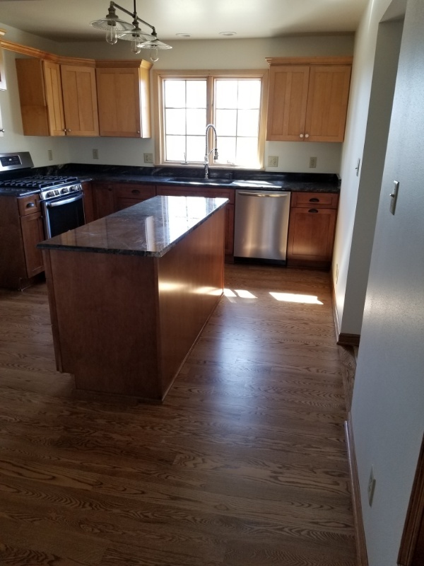 Custom Cut Kitchen Hardwood Flooring Custom Kitchen hardwood Flooring Contractors