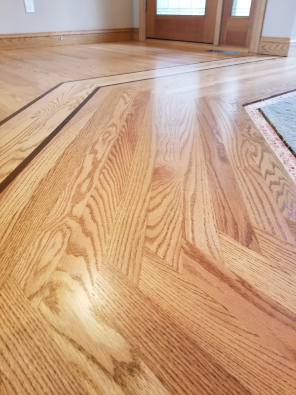 Hardwood Floor Border by Art Wood Floors