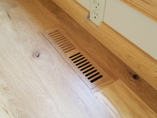 Custom Wood Floor Detailing in Milwaukee