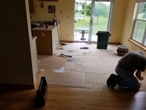 Wisconsin Hardwood Floor Installation