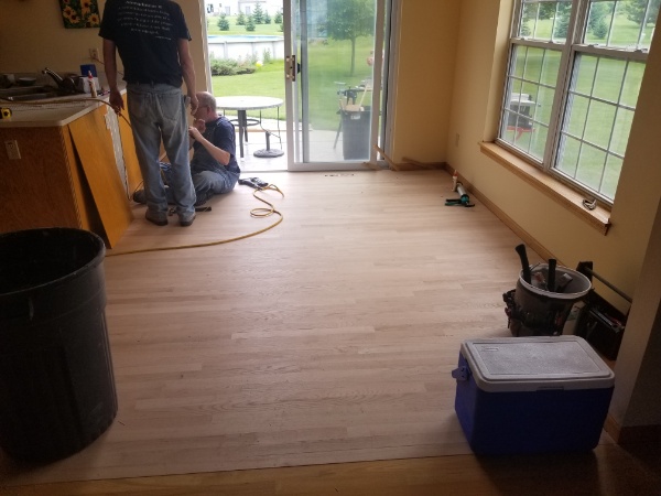 Wisconsin Hardwood Floor Installation
