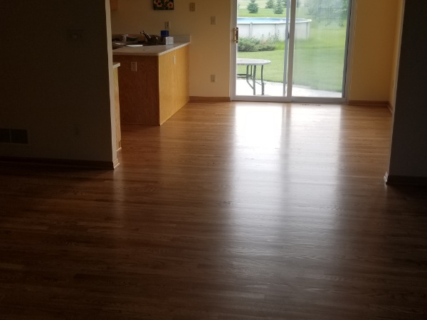 Exotic Kitchen Hardwood Floor Installation in Milwaukee