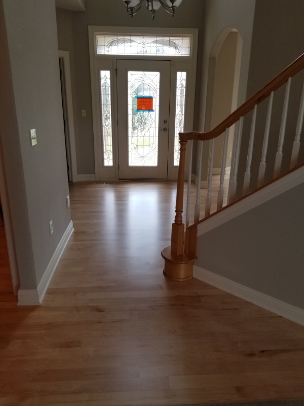 Custom Cut Foyer Floor Custom Hardwood Flooring Contractors