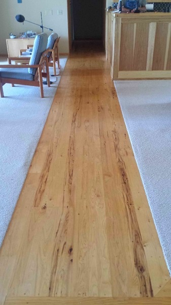 Central Hardwood Floor Hallway in WI