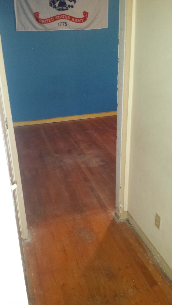 Hardwood Hallway Refinishing Kenosha