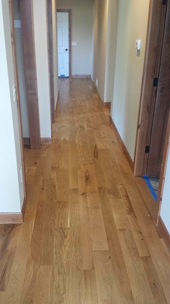 Hardwood Hallway in WI