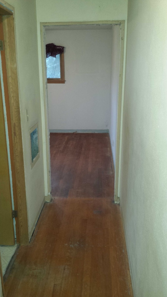 Milwaukee Hallway Hardwood Floor